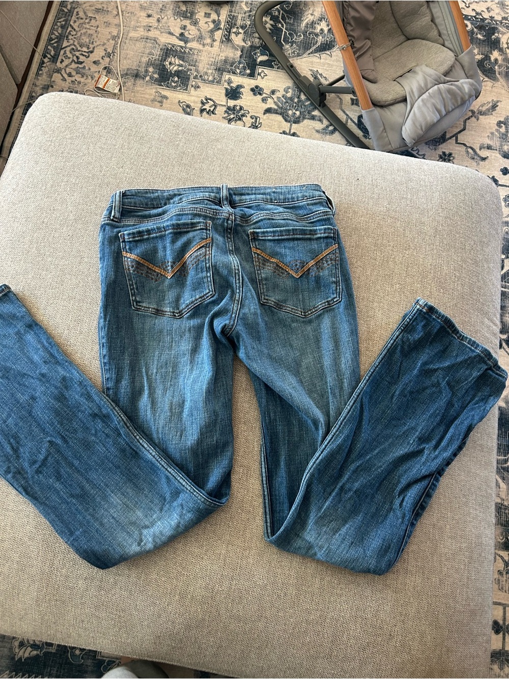 Boot cut jeans